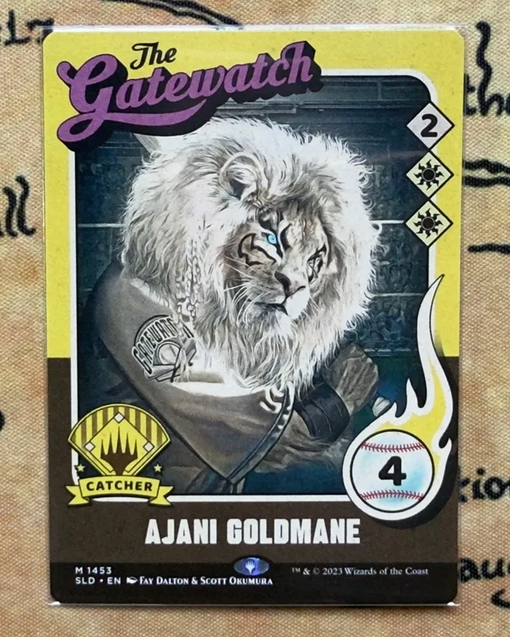 Ajani Goldmane — Secret Lair: The Gatewatch