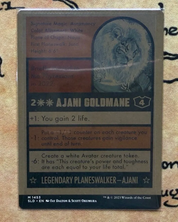 Ajani Goldmane — Secret Lair: The Gatewatch (2/2)