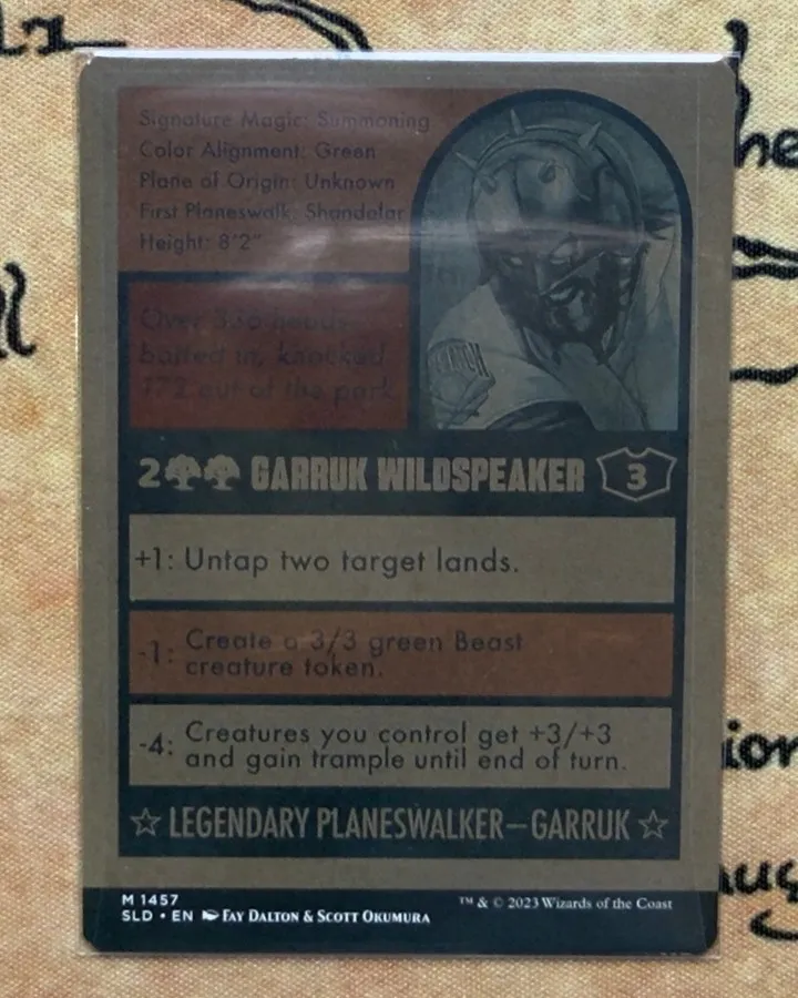 Garruk Wildspeaker — Secret Lair: The Gatewatch (2/2)